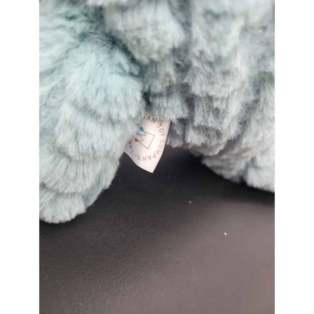Manhattan Toy Little Jurassics Nibble T-Rex Plush Stuffed Animal Dinosaur Bluish